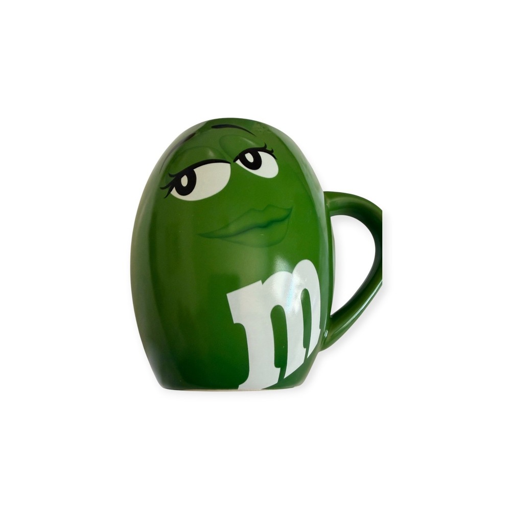 Ms Green M&M 20 oz Barrel Mug I MELT FOR NO ONE World Character Coffe Cup 2016 - Picture 7 of 10